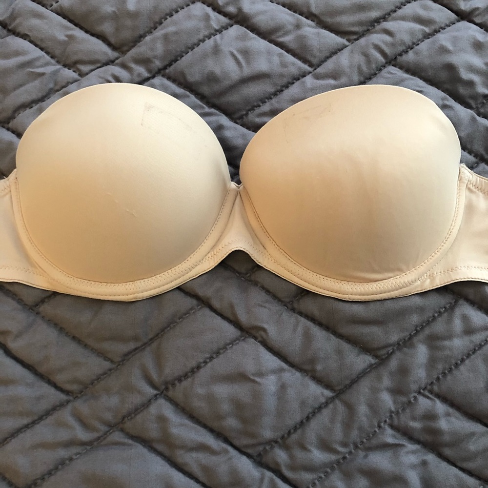 PINK strapless bra